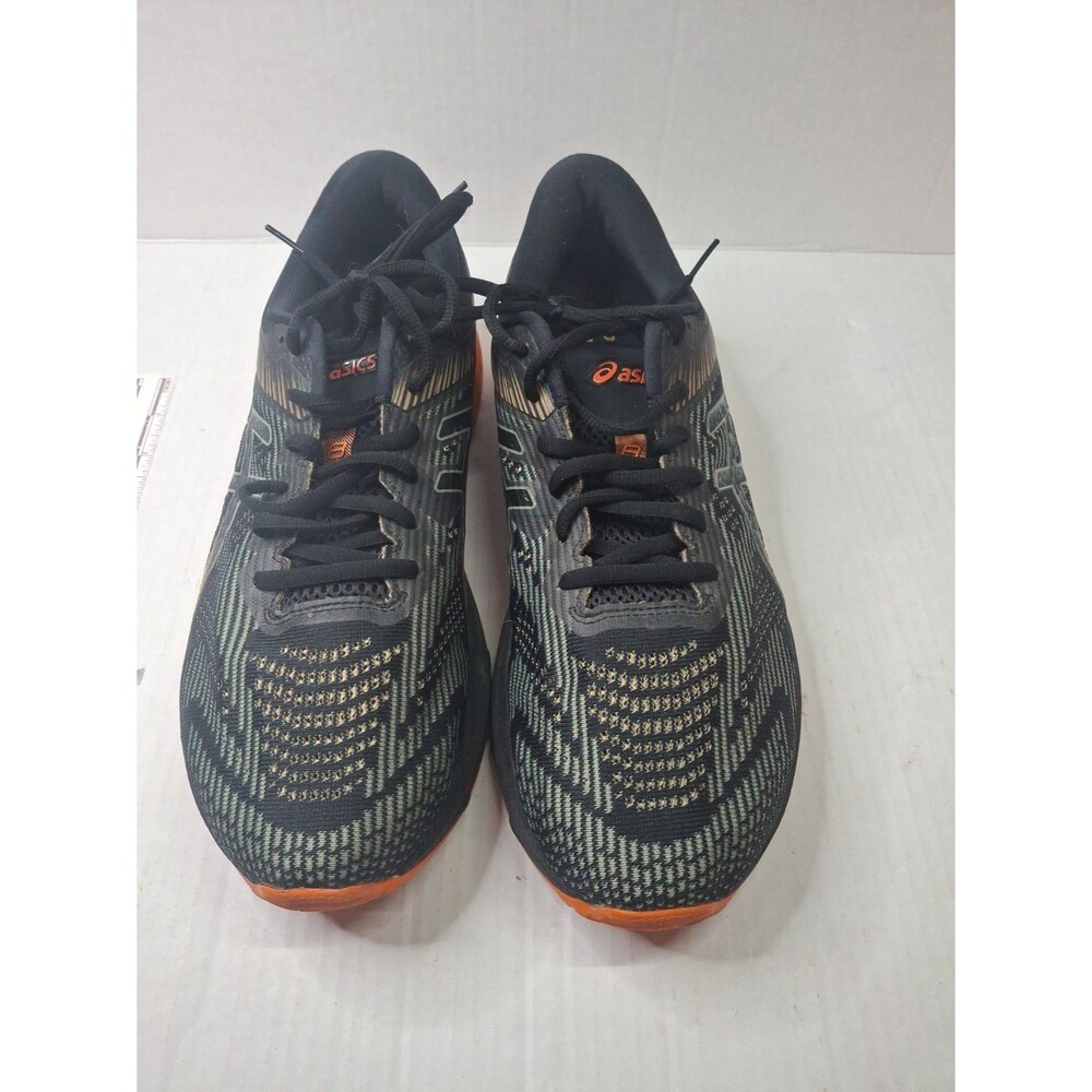 ASICS GT-2000 8 Trail Mens 11 Black Orange Running Shoes 1011A671 FlyteFoam